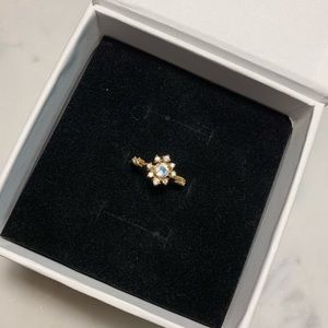 Tippy Taste Moonstone Rose Thorn Ring | 5.5